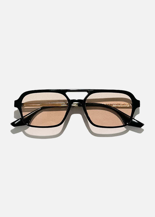 Lunettes Aviateur Orange Vintage – UV400